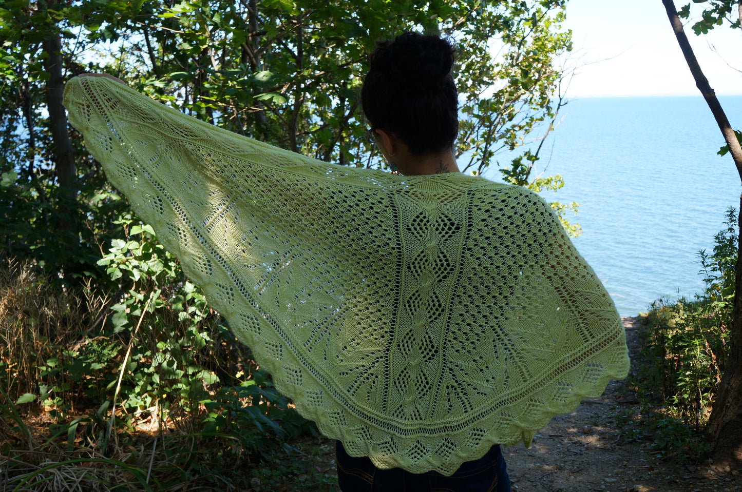 Tea-Lightful Shawl - Fiddle Knits Designs