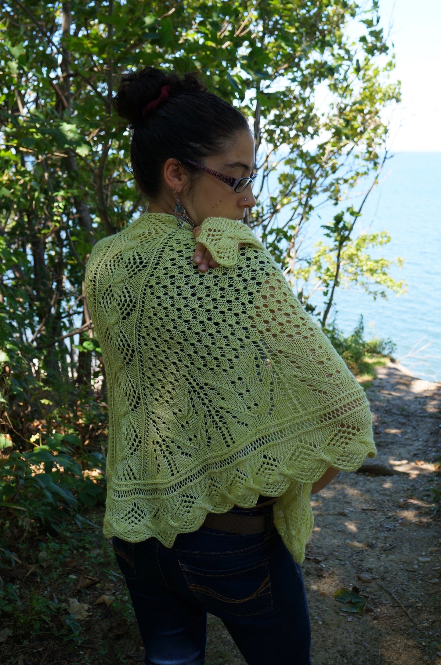 Tea-Lightful Shawl - Fiddle Knits Designs