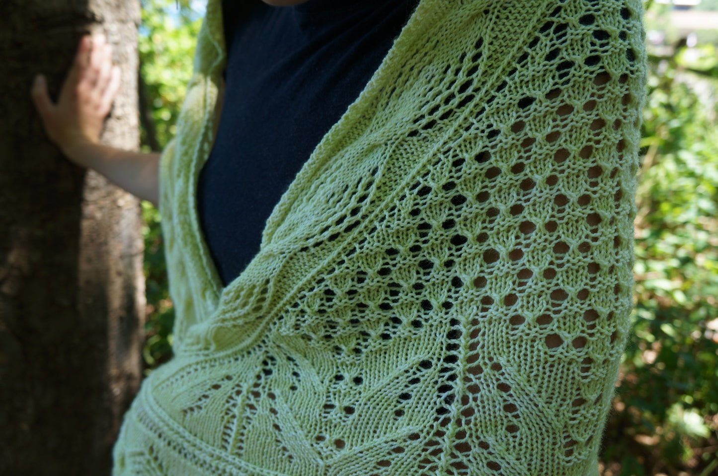 Tea-Lightful Shawl - Fiddle Knits Designs