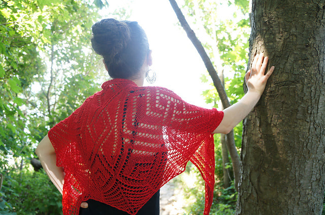 Ruby Shawl - Fiddle Knits Designs