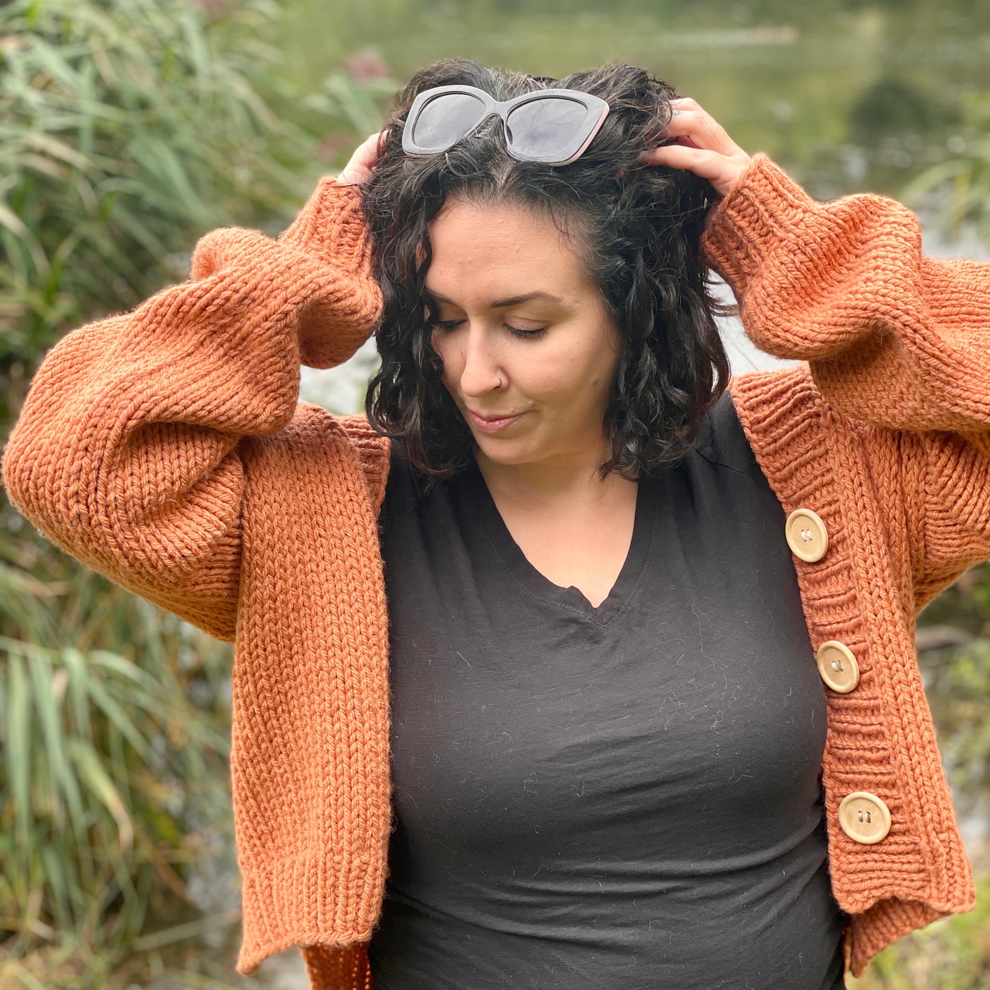 Sea Cliff Cardigan – Knit Cardigan Pattern PDF | Easy Sweater Pattern