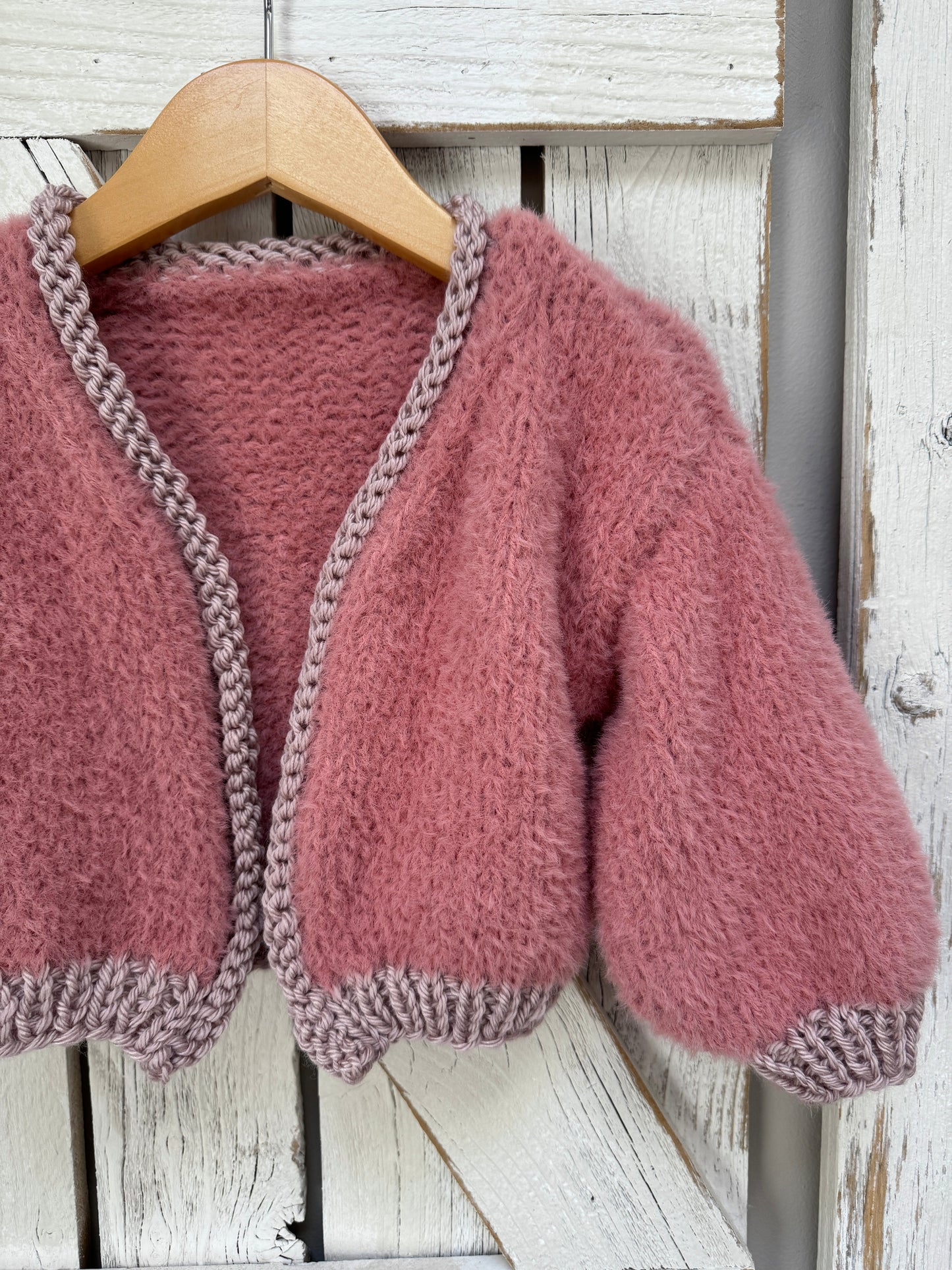 Mini Party Cardi & Leg Warmers - Knitting Pattern