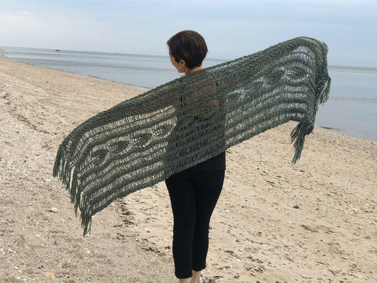 Forest Hills Wrap - Knitting Pattern