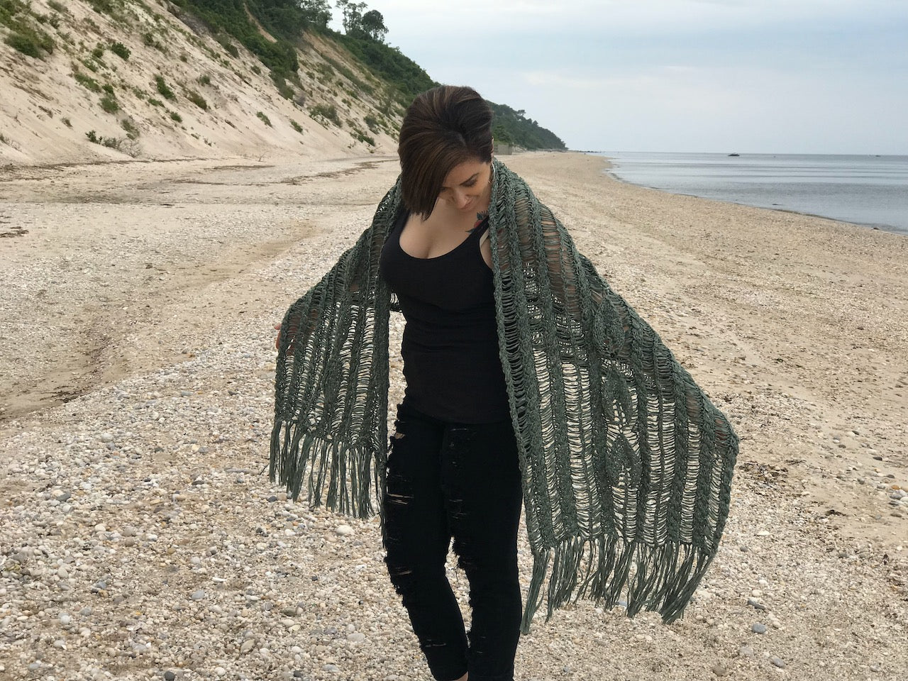 Forest Hills Wrap - Knitting Pattern