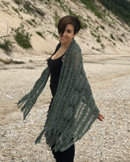 Forest Hills Wrap - Knitting Pattern