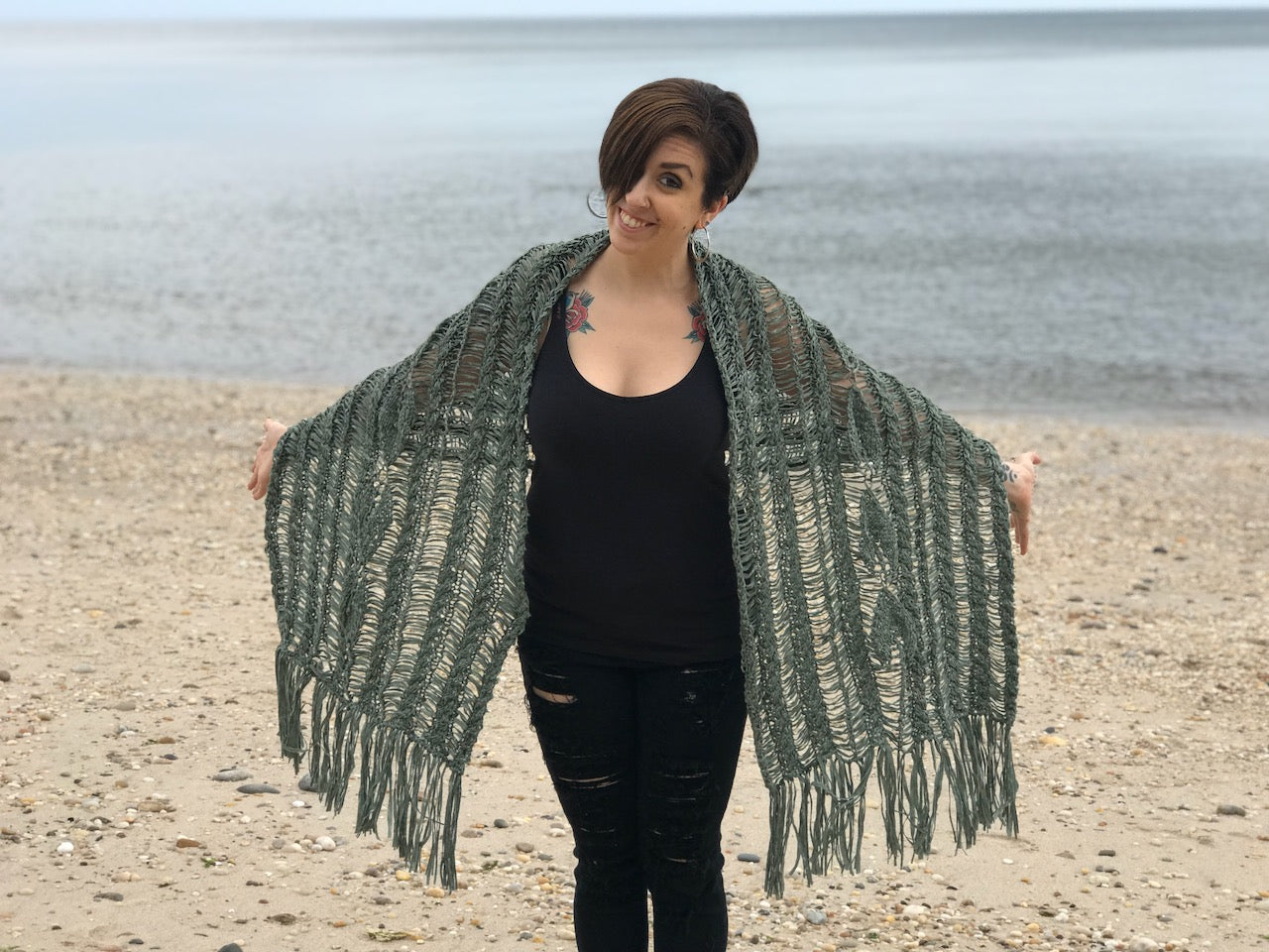 Forest Hills Wrap - Knitting Pattern