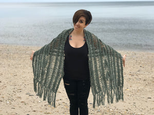 Forest Hills Wrap - Free Knitting Pattern