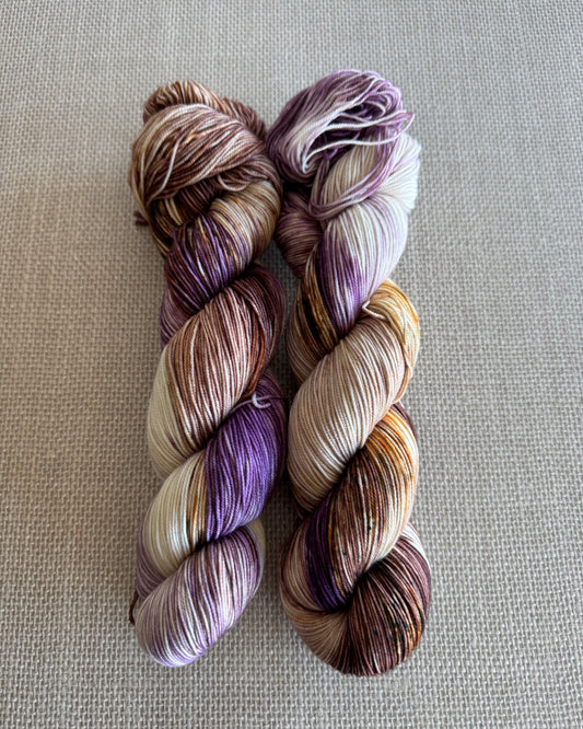 Wildflower Sock Yarn | Lavender Chai