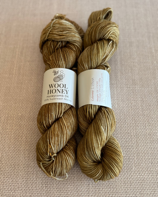 Honeycomb DK Yarn | Lichen