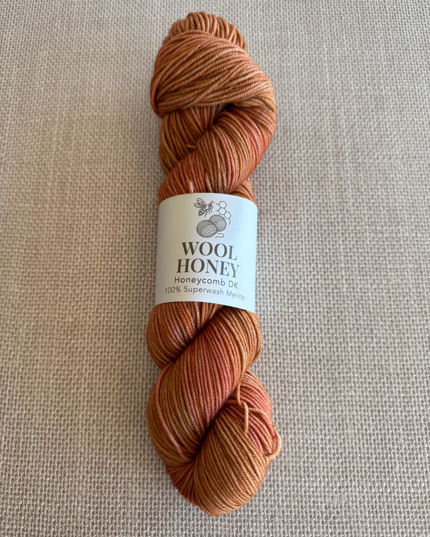 Honeycomb DK Yarn | Clay Ember