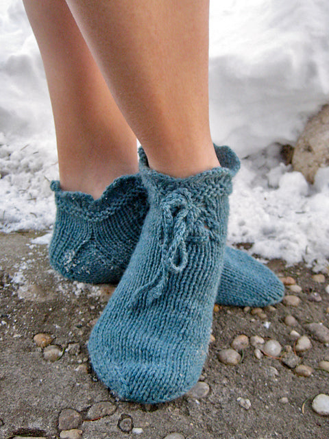 Tulip Socks - Fiddle Knits Designs