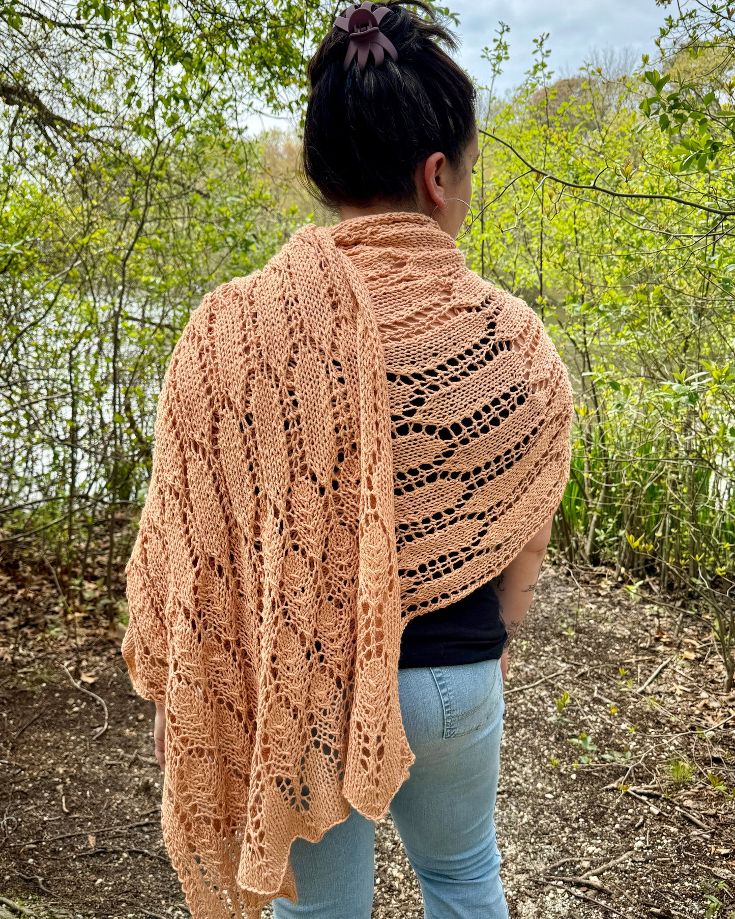 Marion Wrap - Knit Shawl pattern