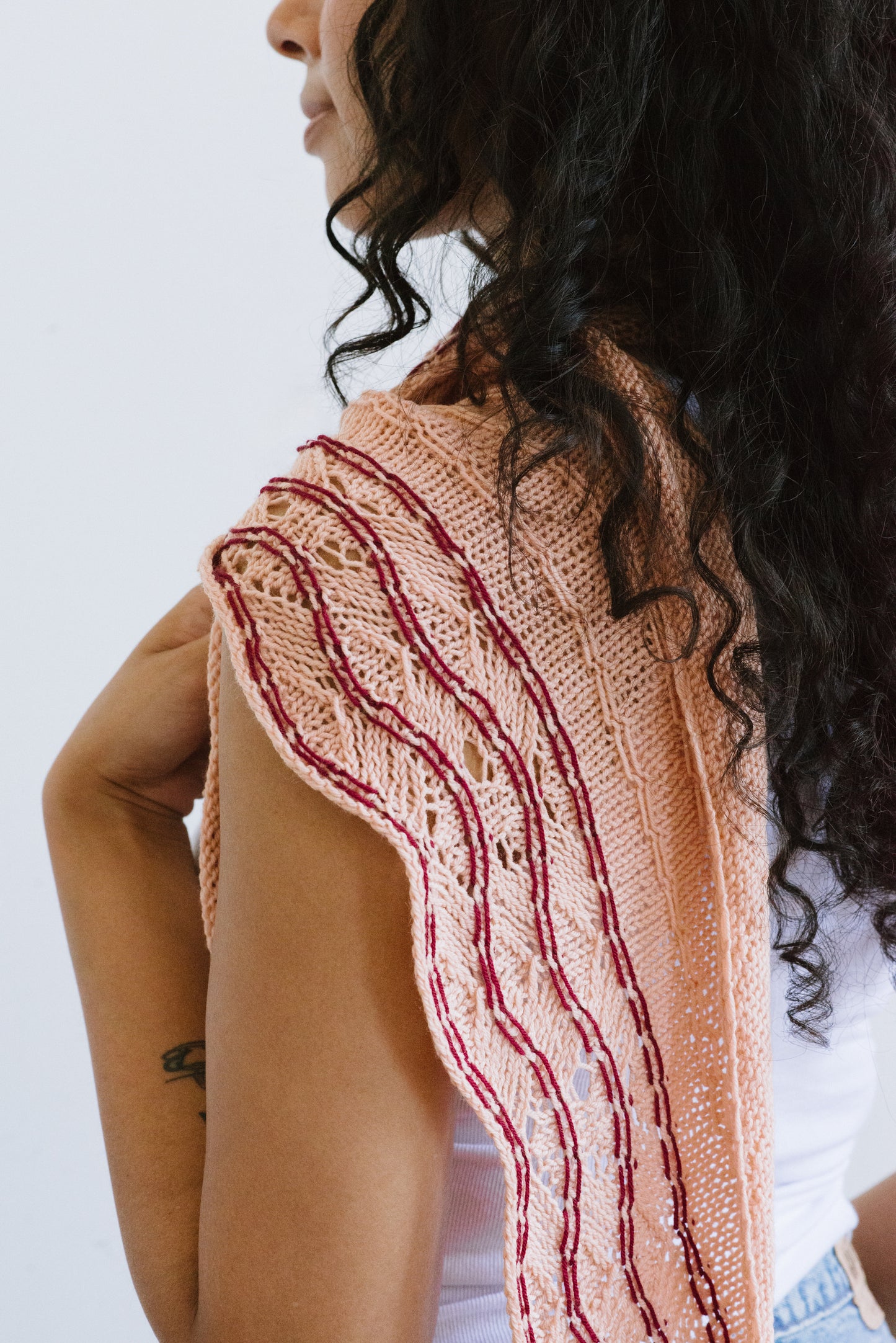 Tobay Shawlette - Knitting Pattern