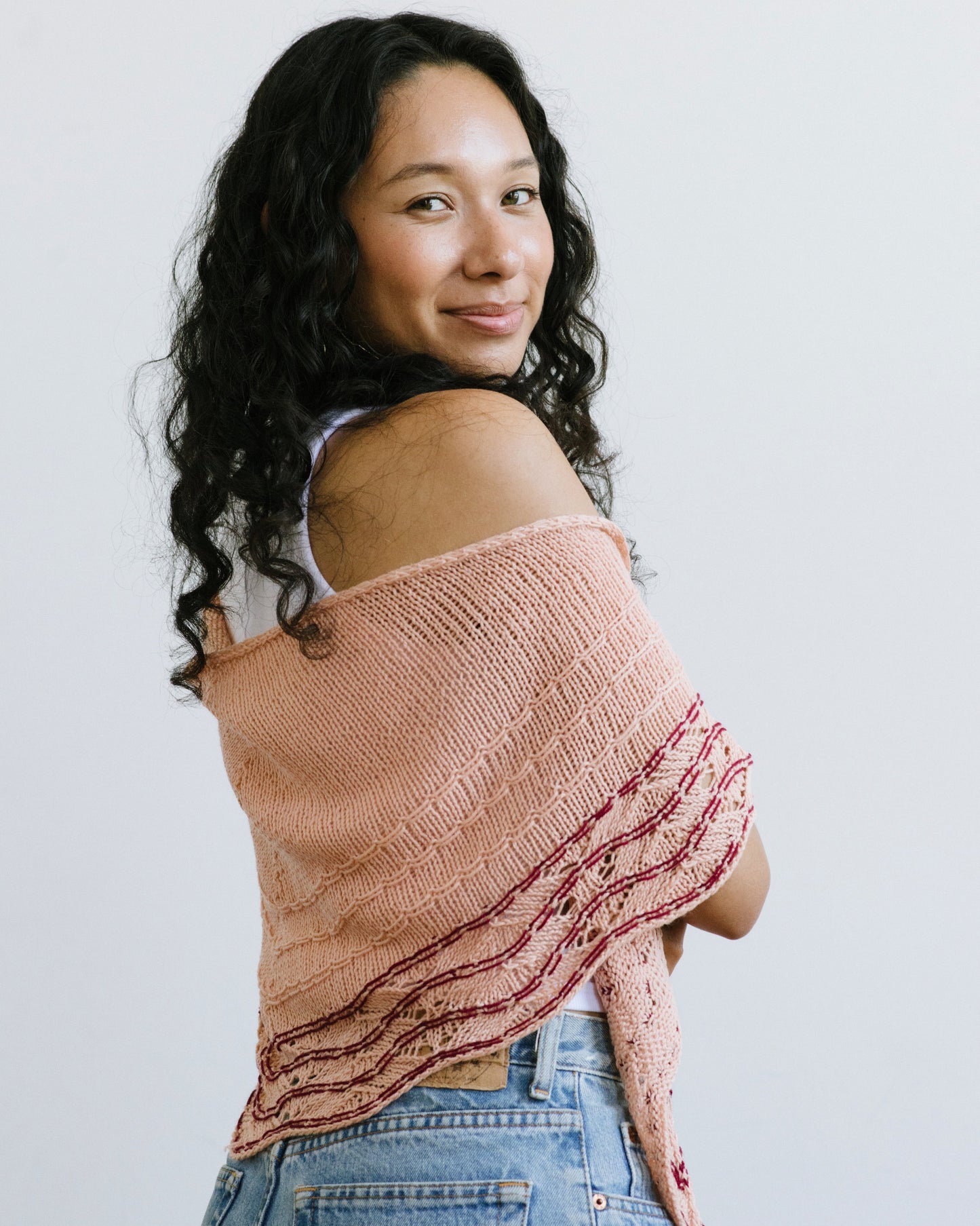 Tobay Shawlette - Knitting Pattern