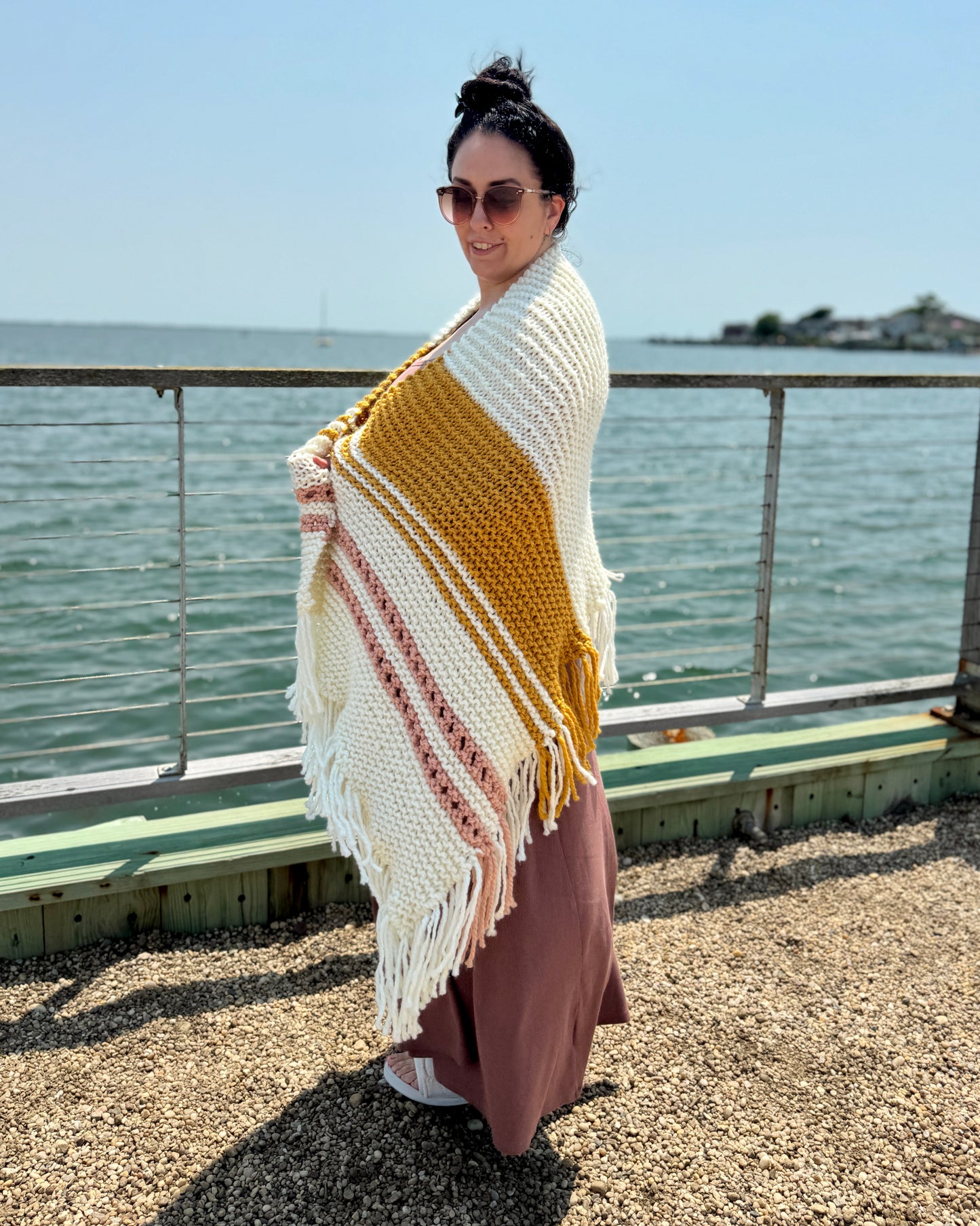 Tuscala Wrap - Knitting Pattern