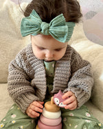 Load image into Gallery viewer, Lil Rascal Baby Cardigan - Crochet Pattern
