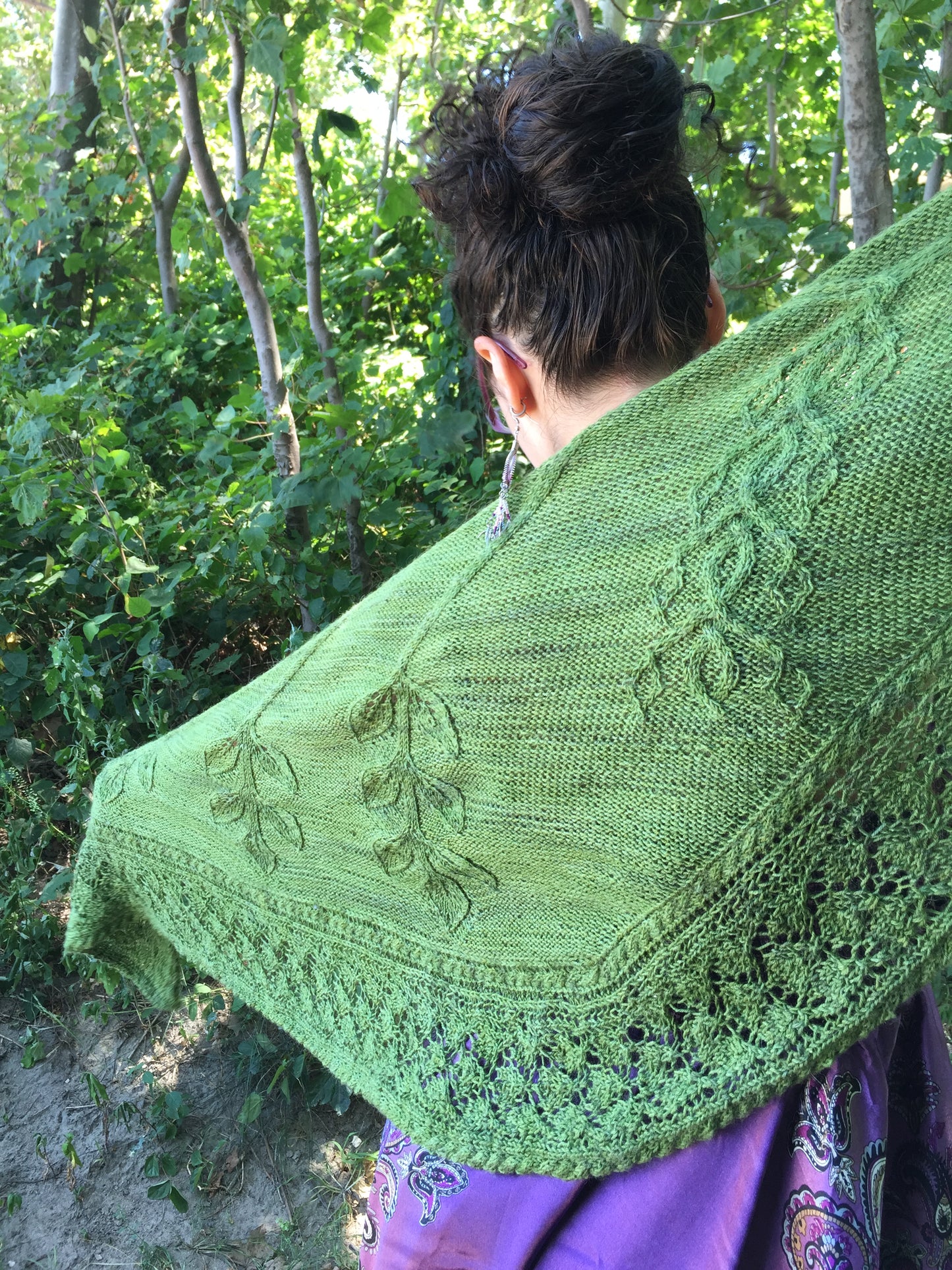 Earth Shawl - Fiddle Knits Designs