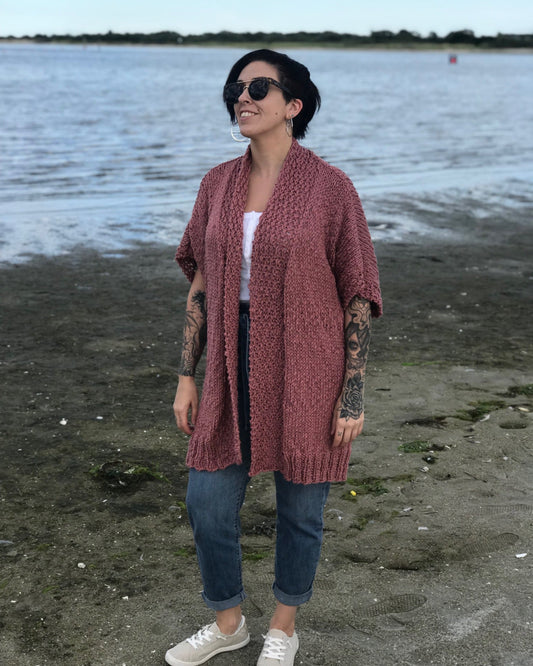 Dockside Cardigan - Free Knitting Pattern