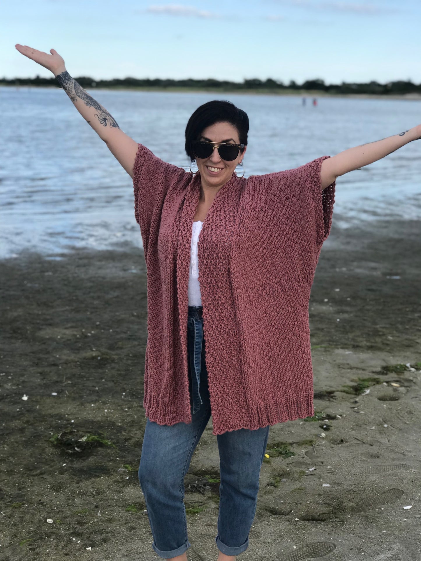 Dockside Cardigan - Free Knitting Pattern
