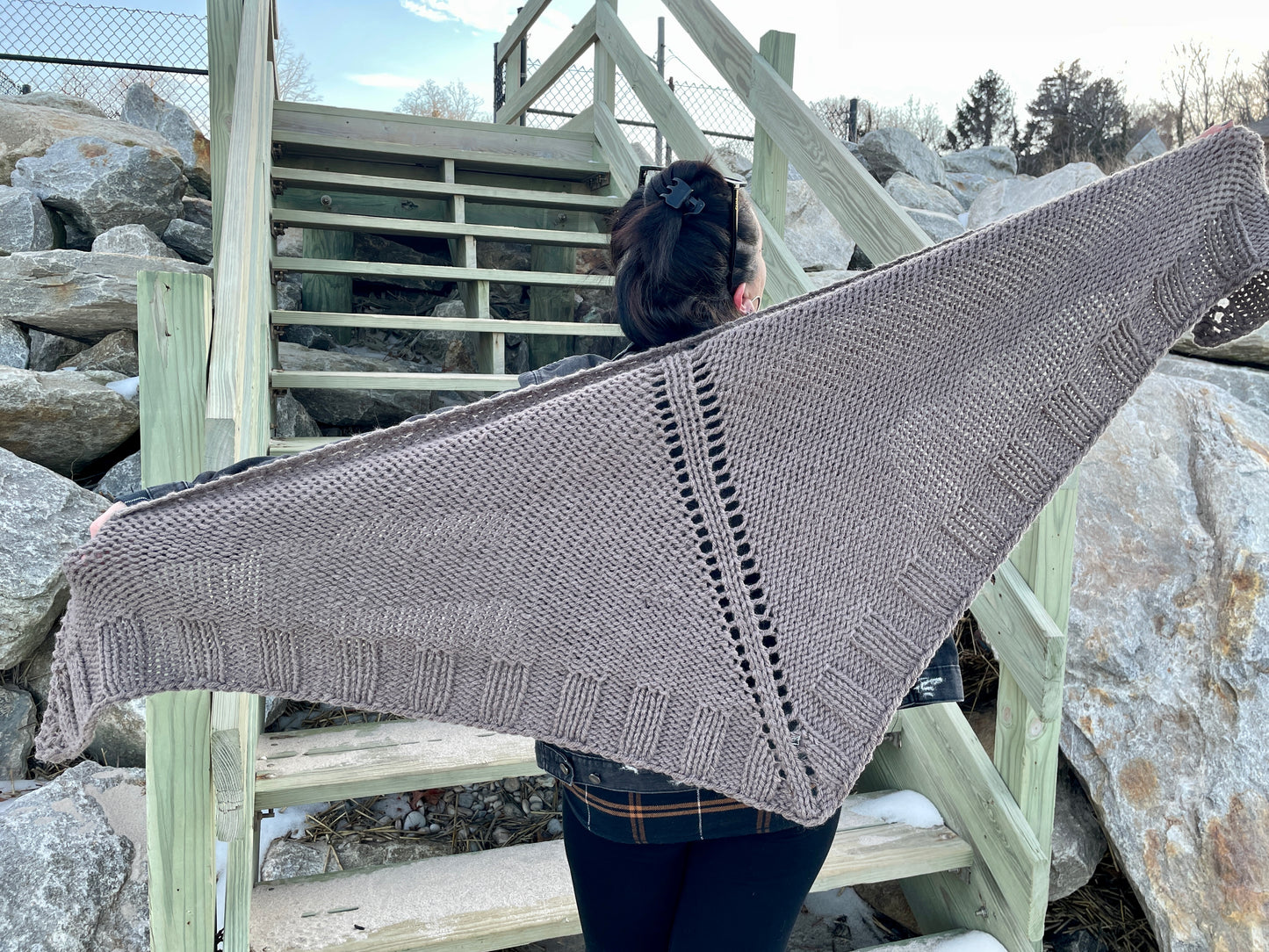Plainview Shawl - Knitting Pattern