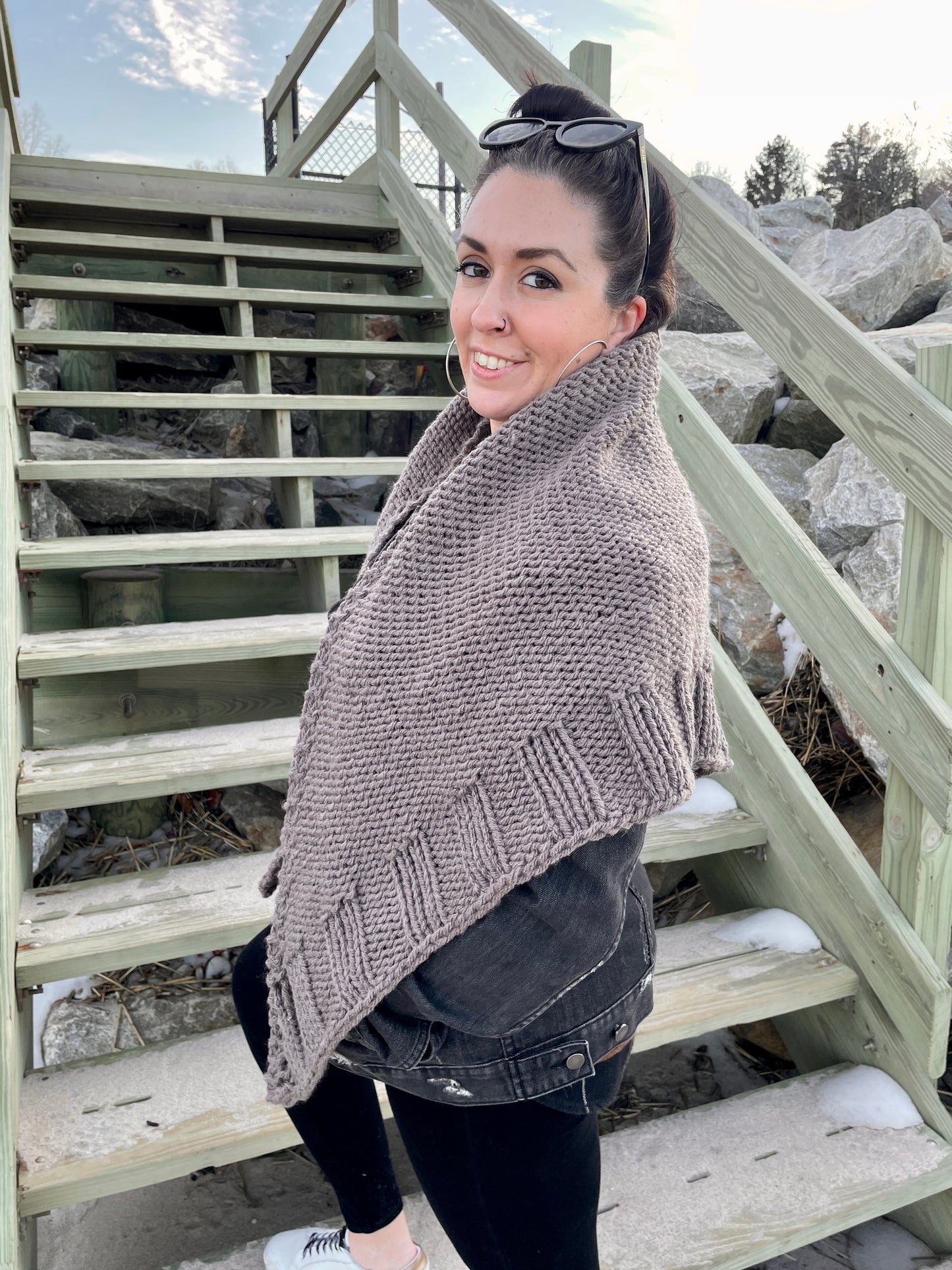Plainview Shawl - Knitting Pattern