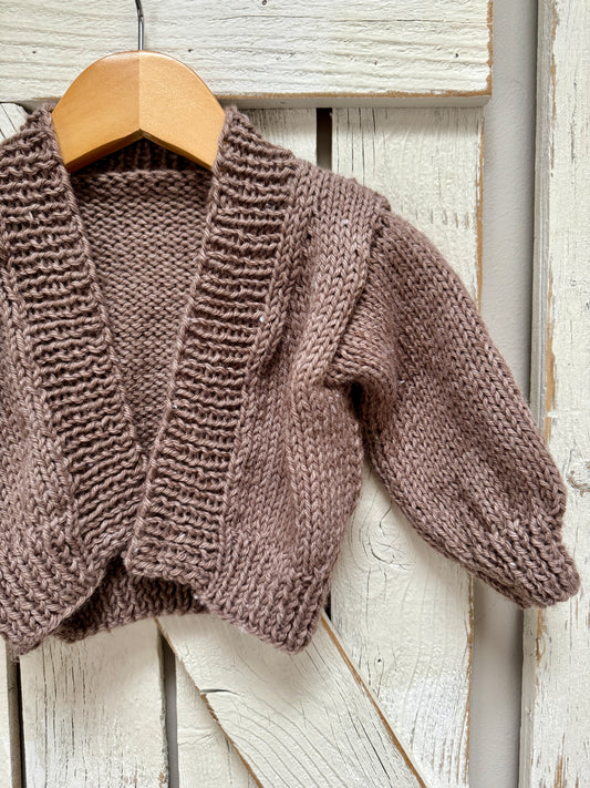 Amity Baby Cardigan - Knitting Pattern
