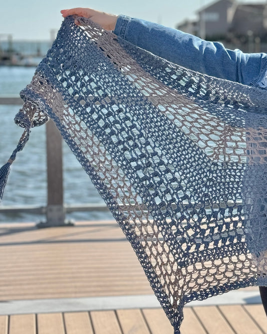 Bayshore Shawl - Crochet Pattern