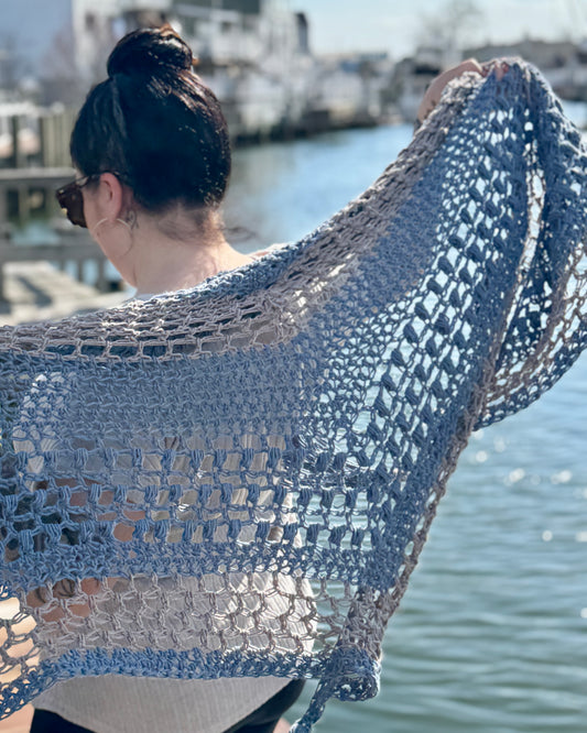 Bayshore Shawl - Crochet Pattern