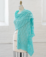 Load image into Gallery viewer, Garden Party Wrap - Knitting Pattern
