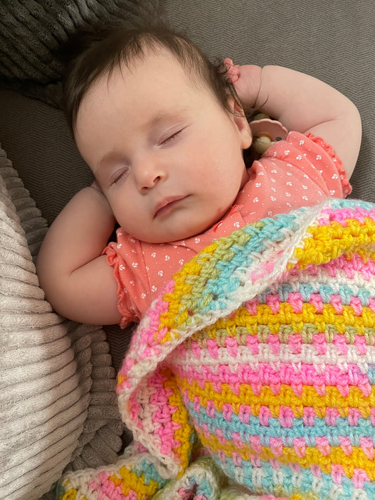 I Scream Blankie - Free Crochet Pattern