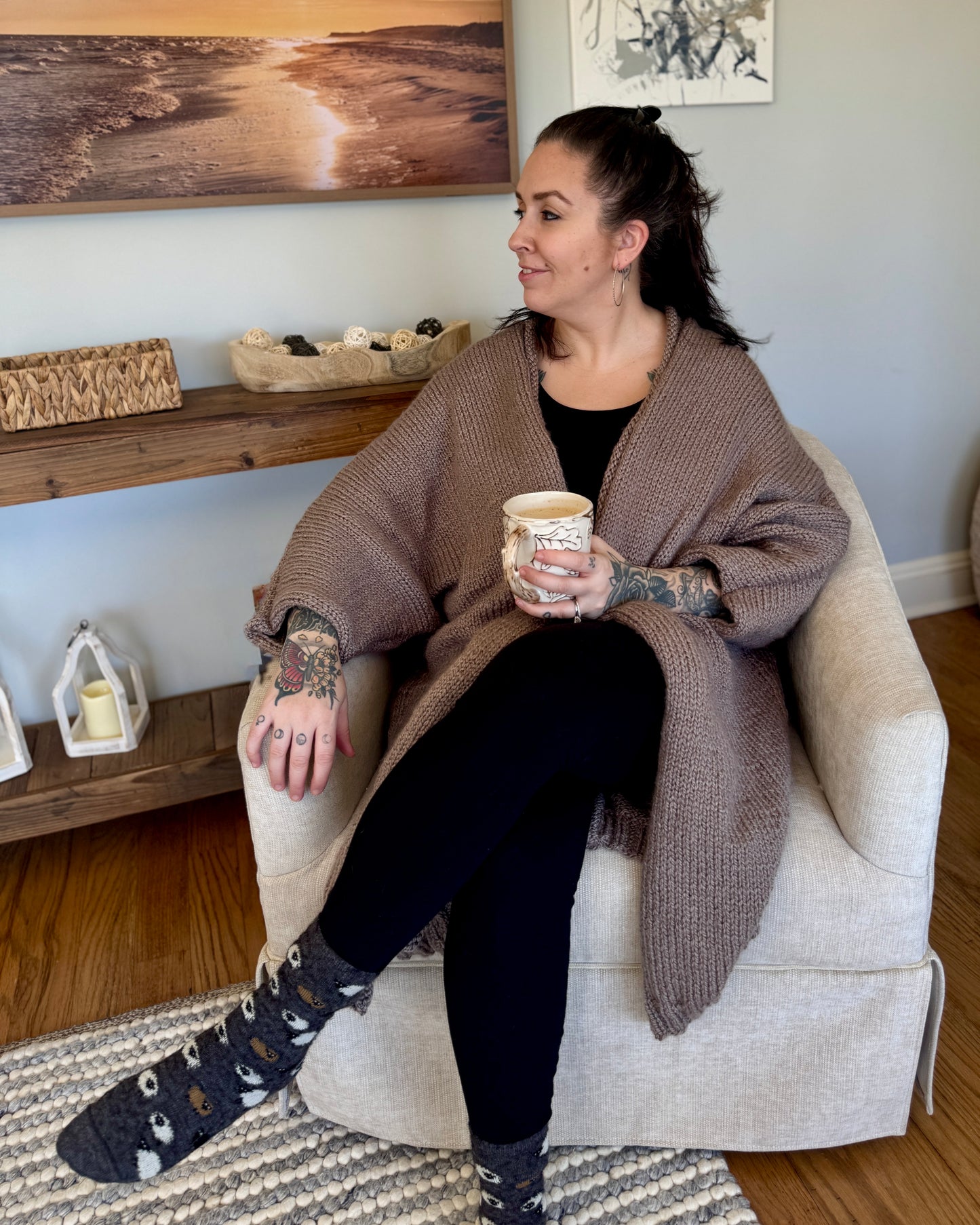 Park Lane Blanket Cardigan – Knitting Pattern (PDF)