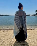 Load image into Gallery viewer, Coastal Drift Wrap - Knitting Pattern
