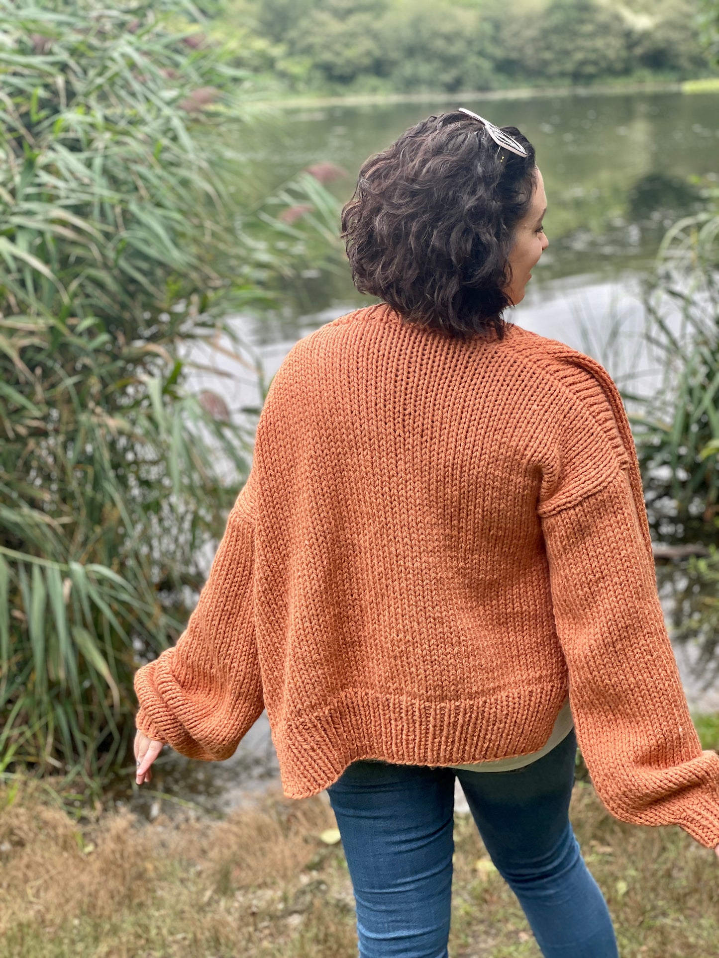 Sea Cliff Cardigan – Knit Cardigan Pattern PDF | Easy Sweater Pattern