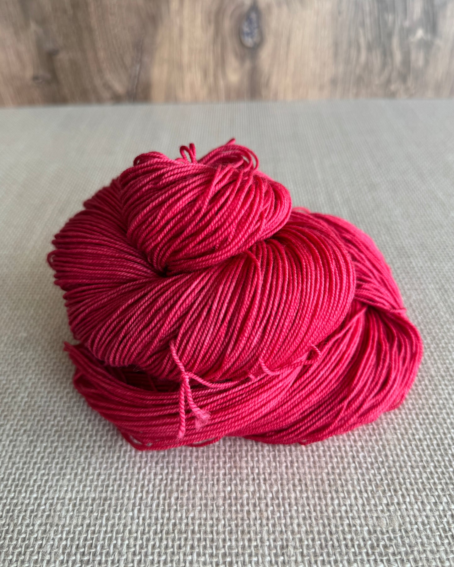 Wildflower Sock – Wild Rose | Hand Dyed Sock Yarn for Knitting & Crochet by Wool Honey