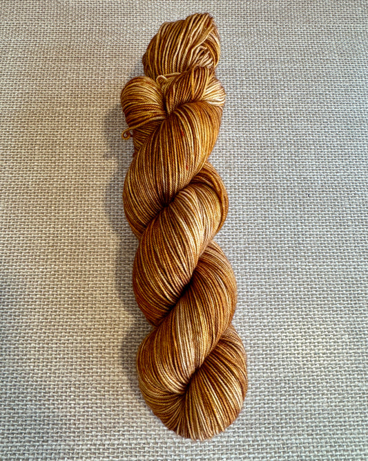 Wildflower Sock – Amberlight | Hand Dyed Sock Yarn for Knitting & Crochet by Wool Honey