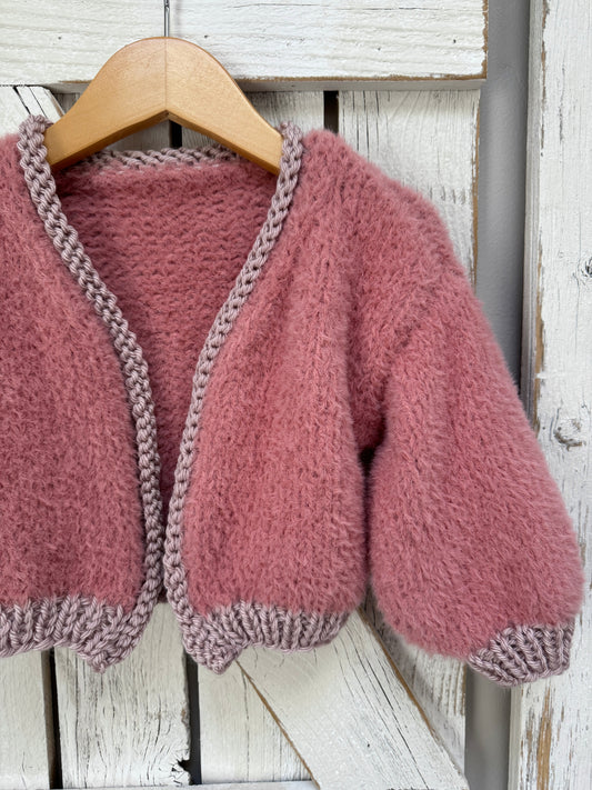 Mini Party Cardi & Leg Warmers - Knitting Pattern