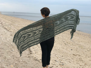 Forest Hills Wrap - Free Knitting Pattern