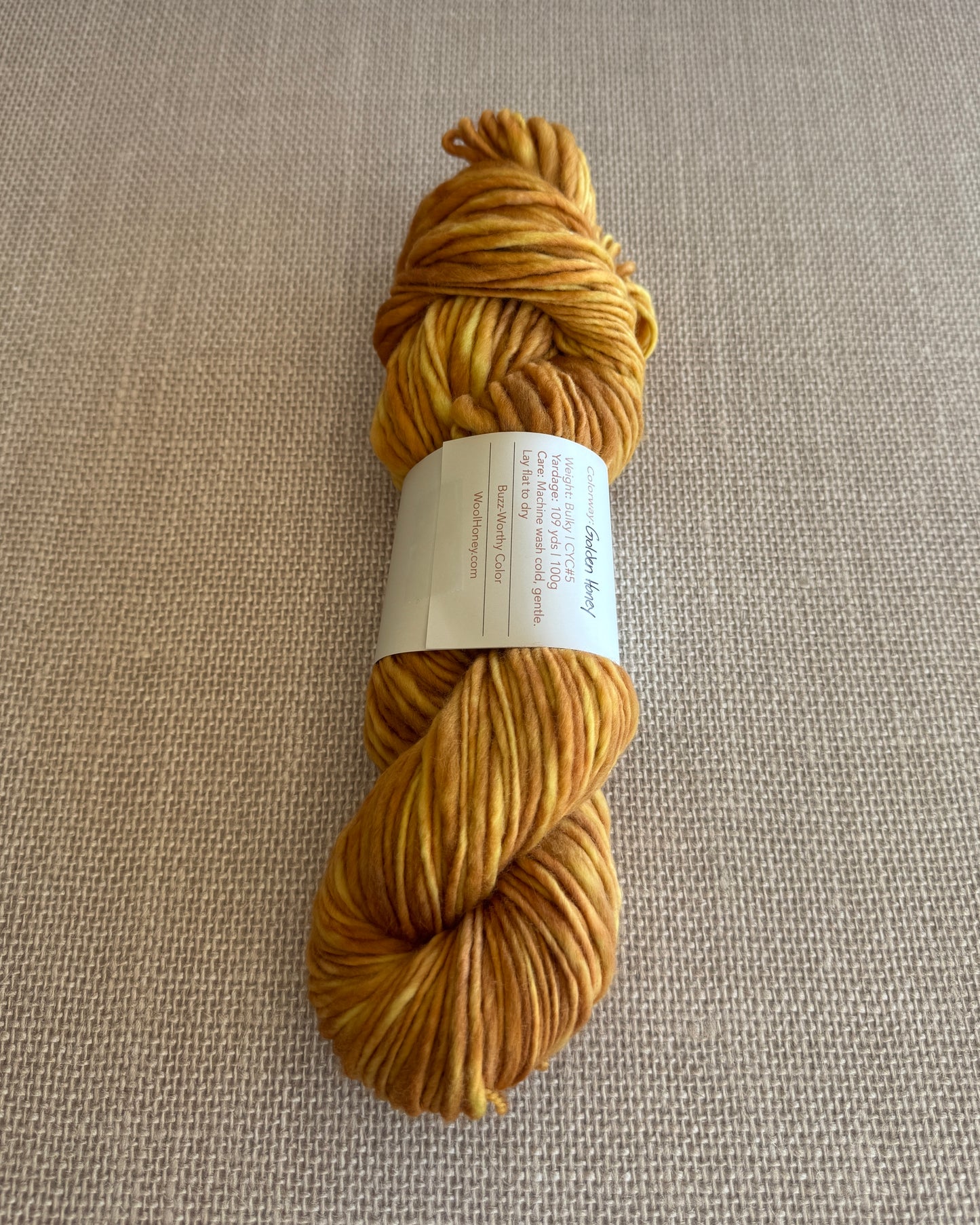 Tupelo Bulky Yarn | Golden Honey