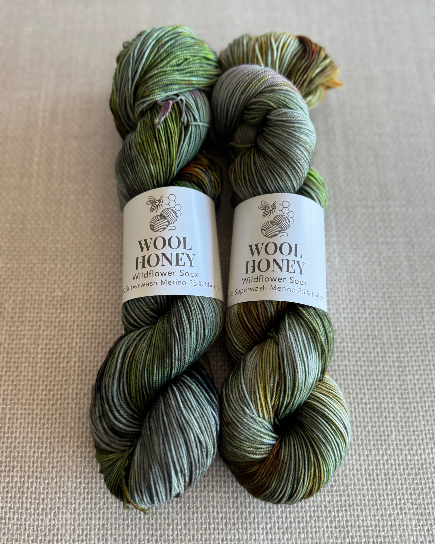 Wildflower Sock Yarn | Forest Ember