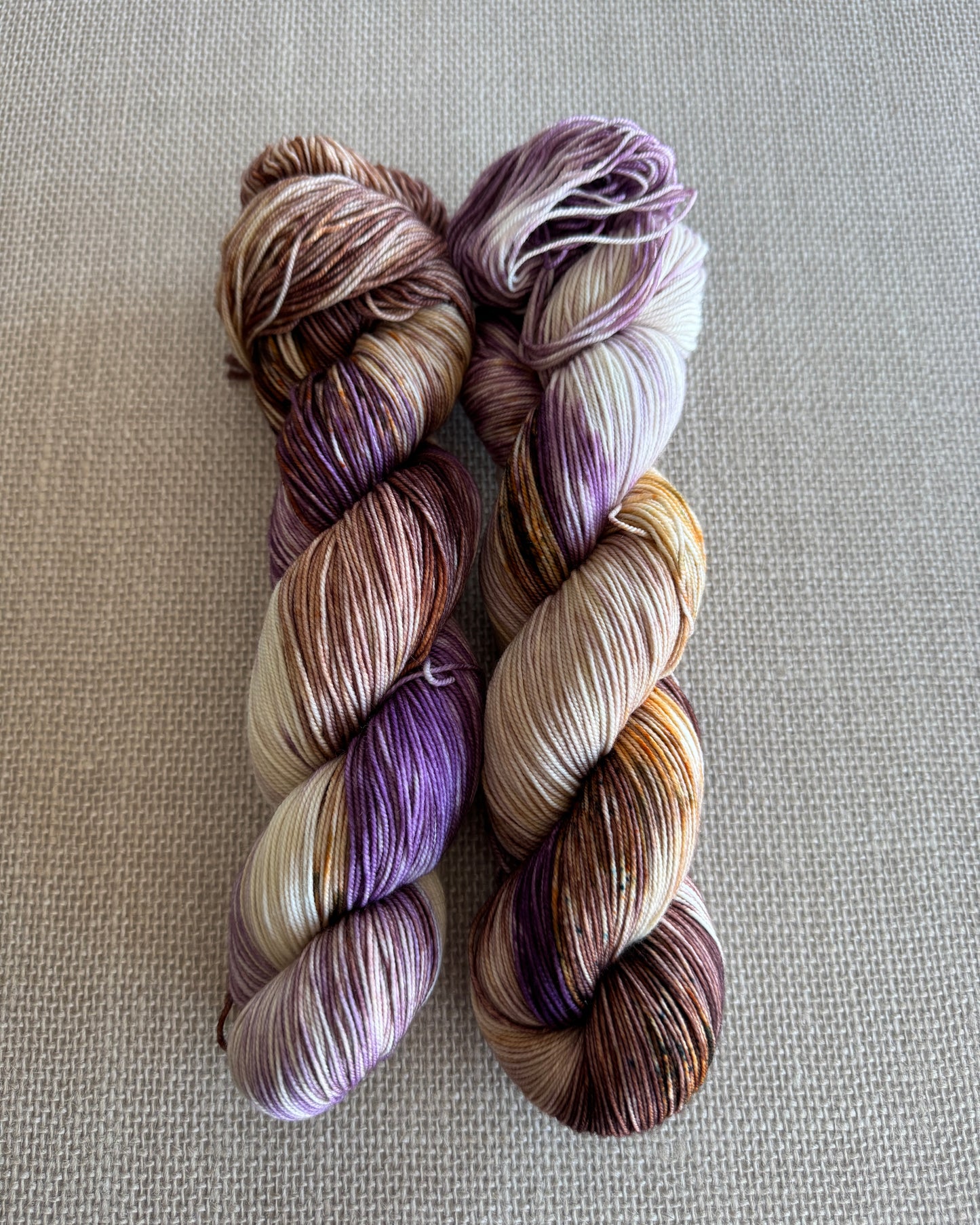 Wildflower Sock Yarn | Lavender Chai