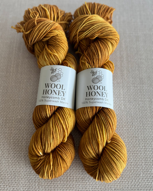 Honeycomb DK Yarn | Amber Drizzle