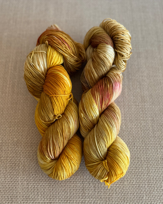 Wildflower Sock Yarn | Amber Harvest