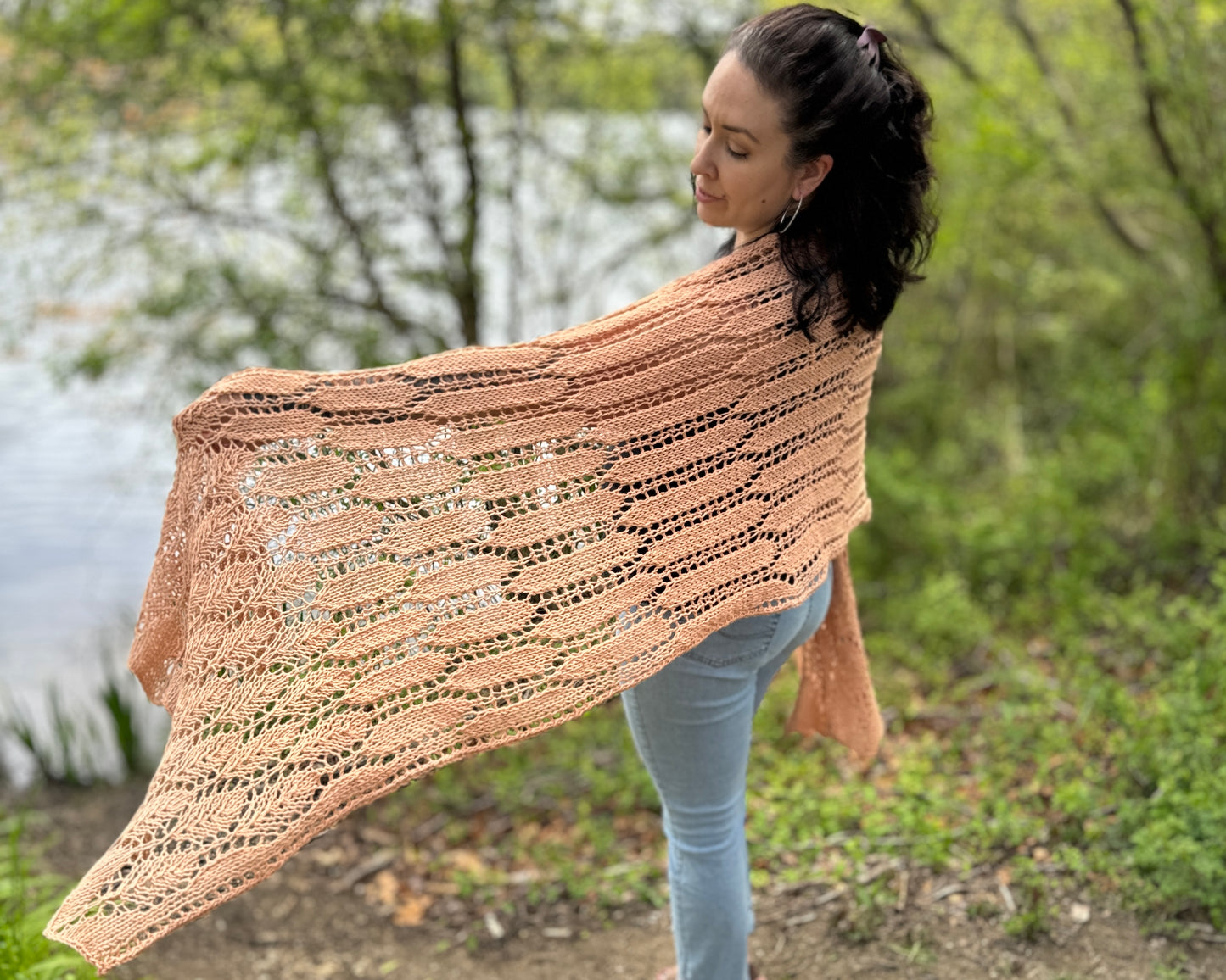Marion Wrap - Knit Shawl pattern
