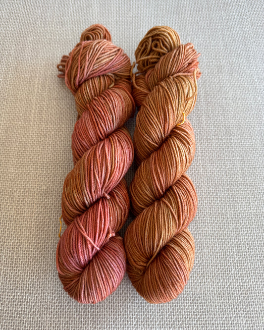 Honeycomb DK Yarn | Clay Ember
