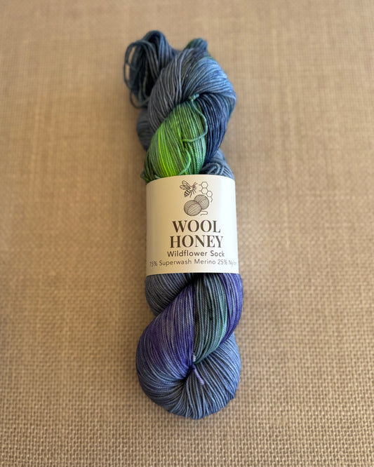 Wildflower Sock Yarn | Twilight Grove