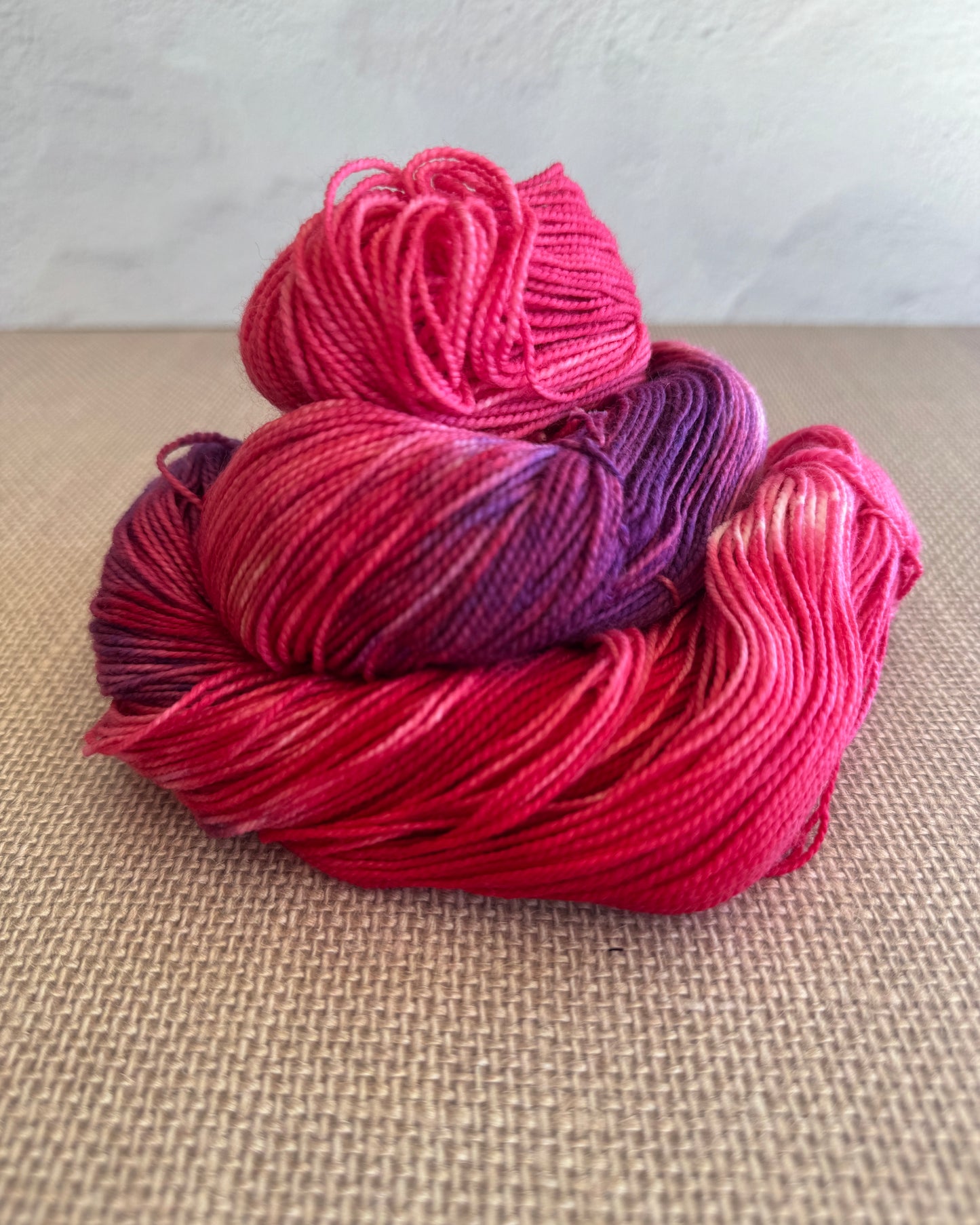 Acacia Sock Yarn | Berry Bramble