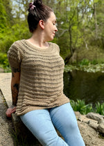 Load image into Gallery viewer, Montauk Tee - Knit Top Pattern
