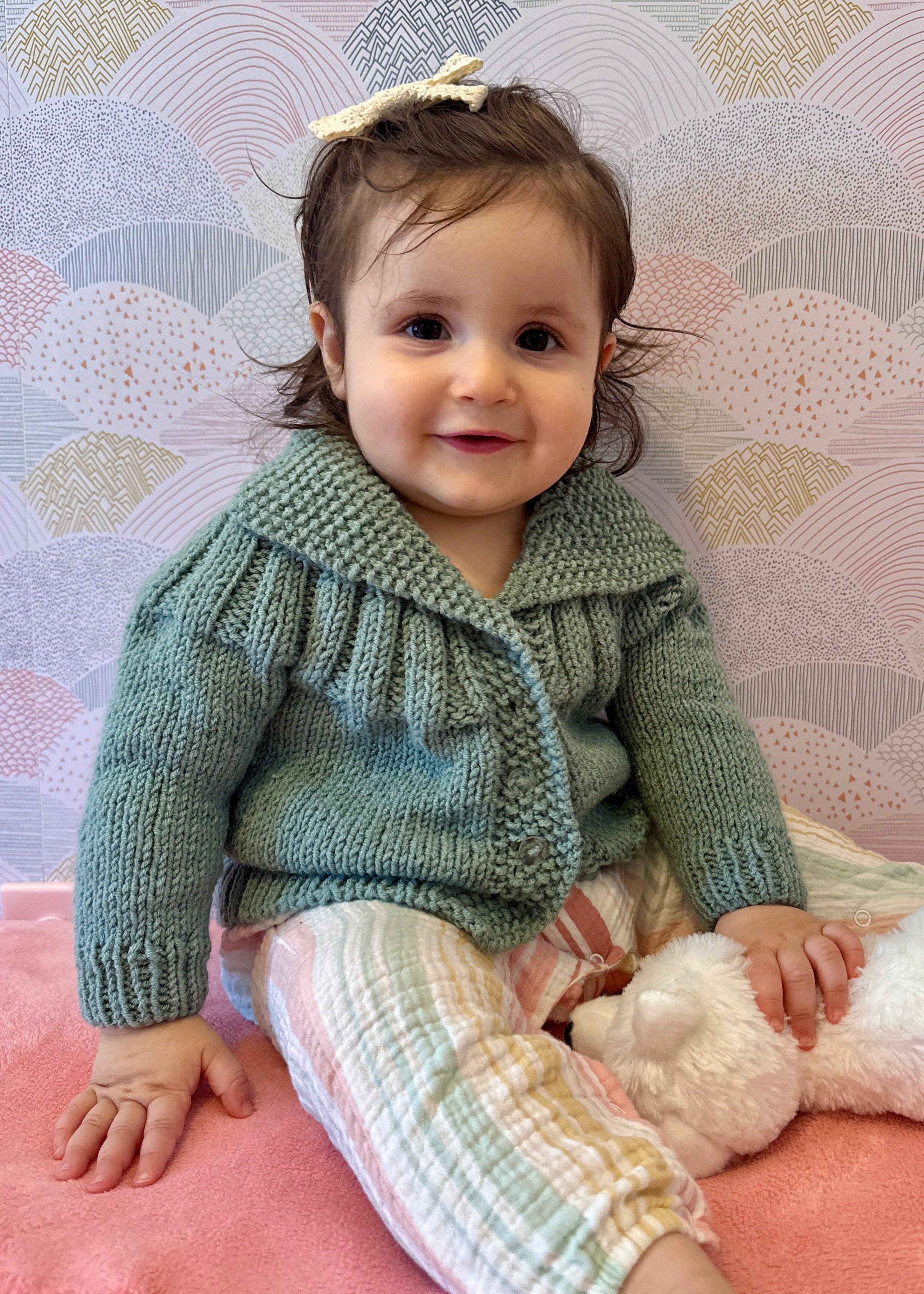 Nostalgia Baby Cardigan - Knitting Pattern