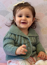 Load image into Gallery viewer, Nostalgia Baby Cardigan - Knitting Pattern
