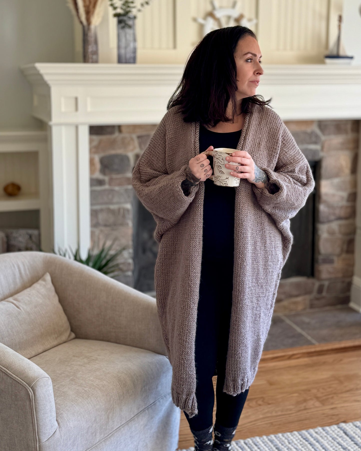 Park Lane Blanket Cardigan – Knitting Pattern (PDF)